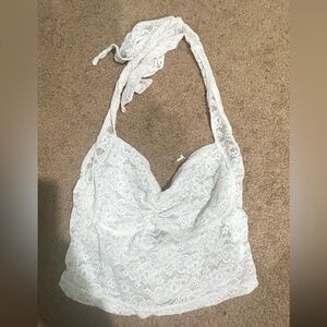 Victoria's Secret White Lace Camisole